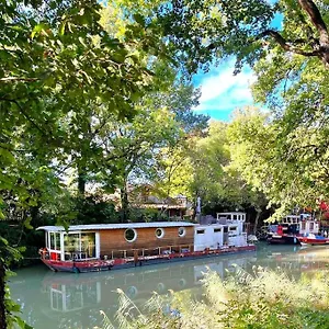  Bateau-hôtel Insolite Peniche Amazonie Canal Du Midi